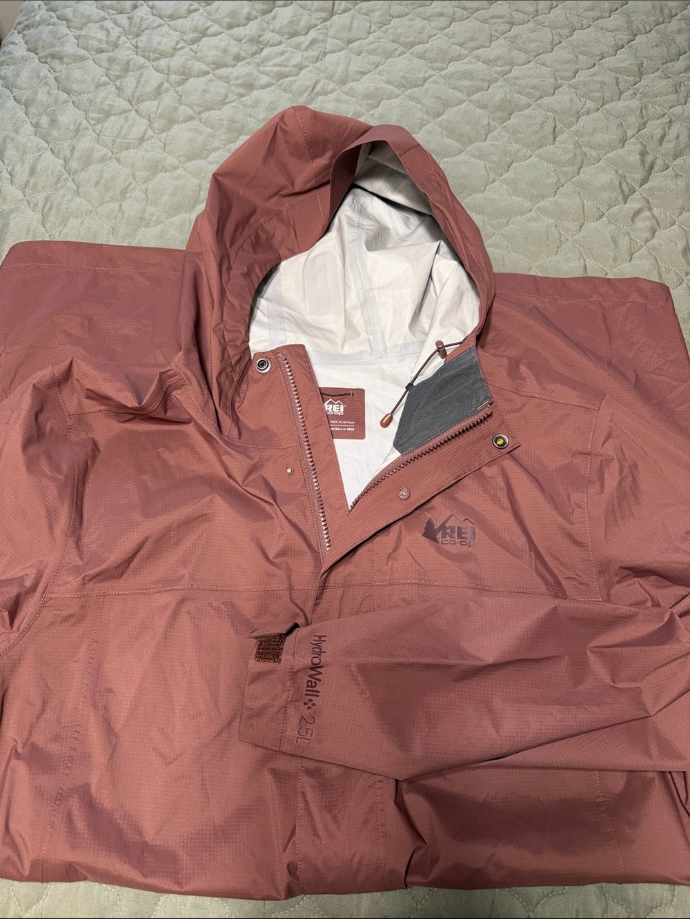 Women’s REI Rain Jacket - Dusty Rose